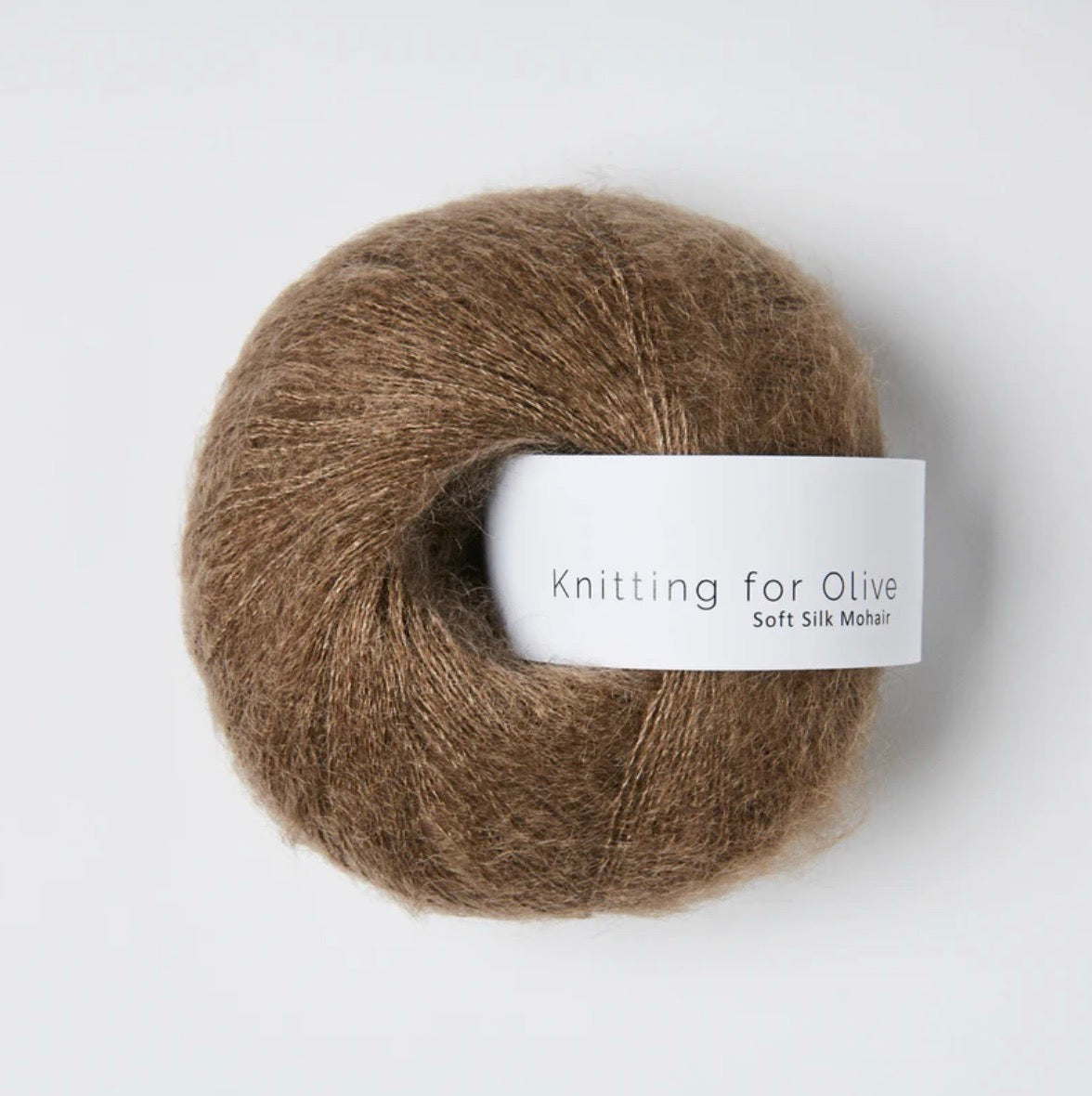 Knitting for Olive 70% RMS-zertifiziertes Mohair, 30% cruelty free Maulbeerseide in der Farbe Bark