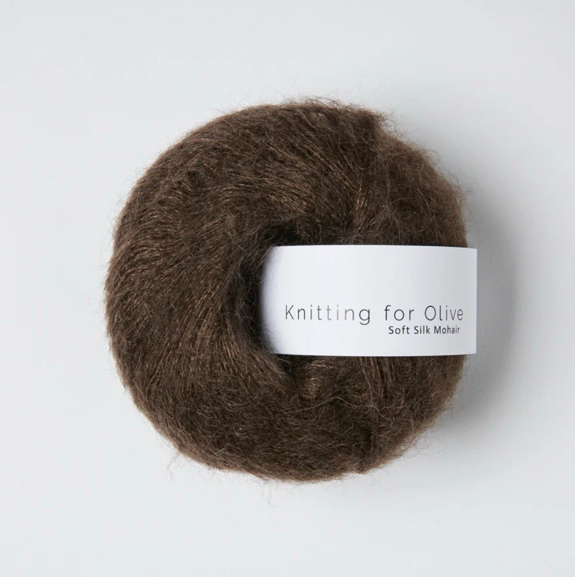 Knitting for Olive 70% RMS-zertifiziertes Mohair, 30% cruelty free Maulbeerseide in der Farbe Brown Bear