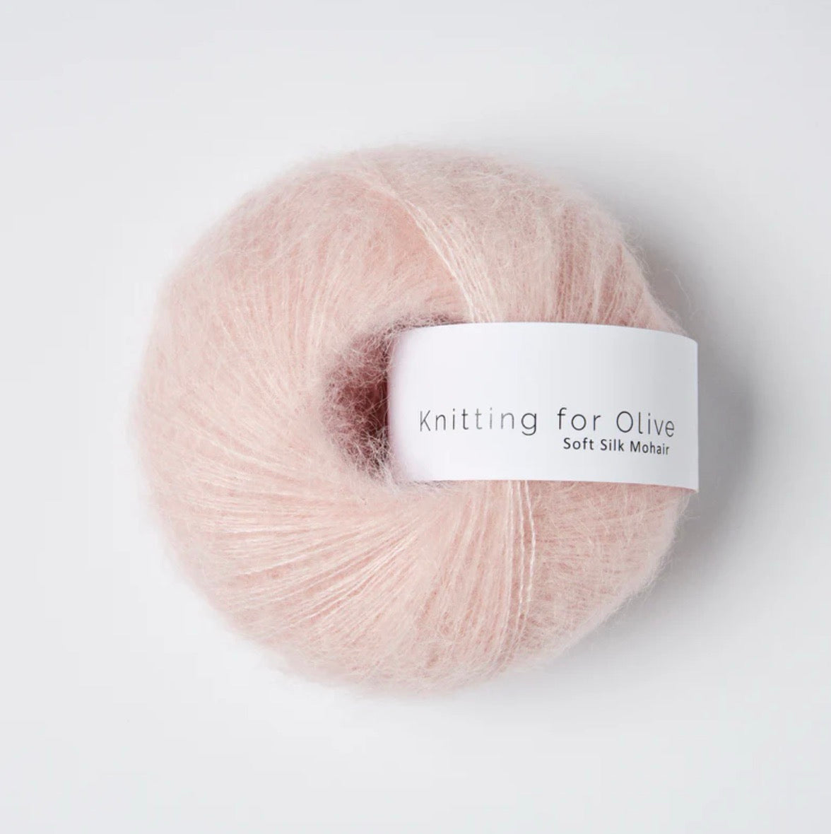 Knitting for Olive 70% RMS-zertifiziertes Mohair, 30% cruelty free Maulbeerseide in der Farbe Cherry Blossom